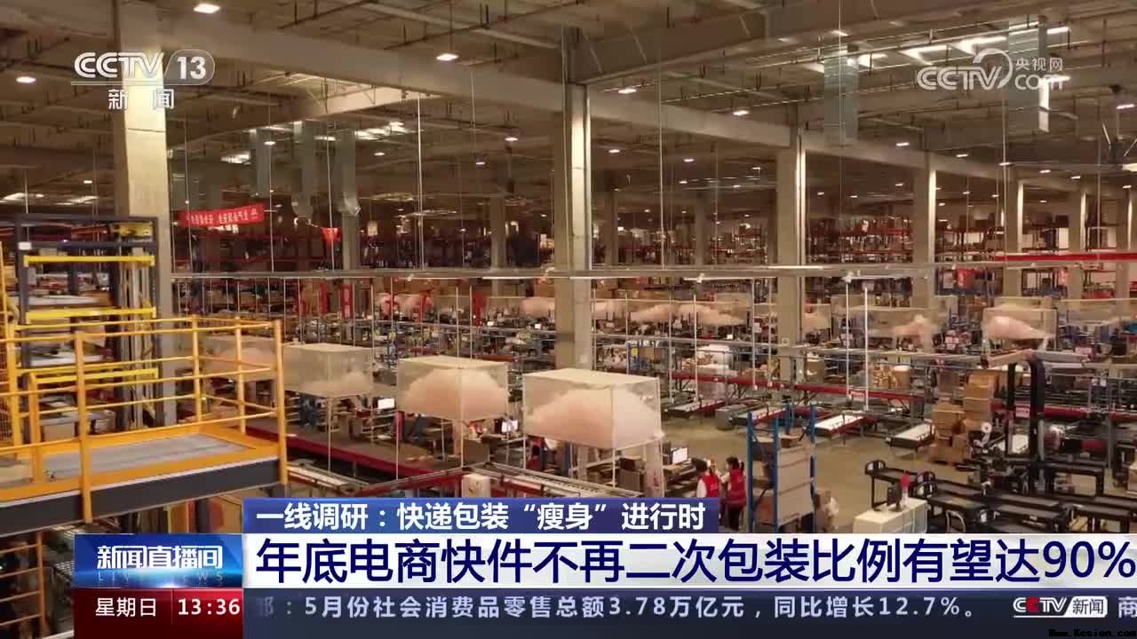 创新研发、全流程“绿色化” 快递包装“瘦身”进行时